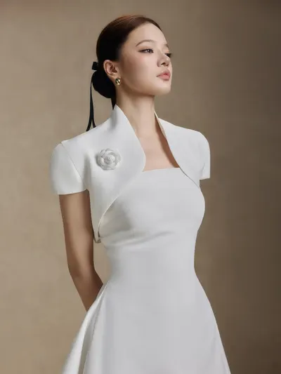 Dahlia dress and jacket 9