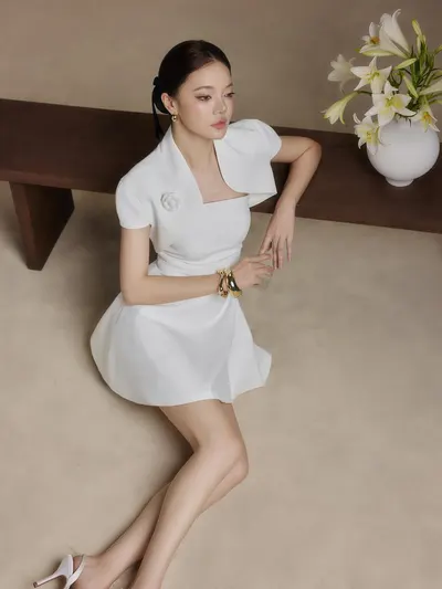 Dahlia dress and jacket 6