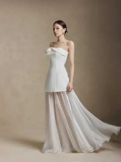 Josephine dress - Pétale de Soie 1
