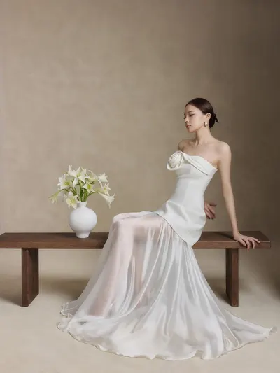 Josephine dress - Pétale de Soie 3