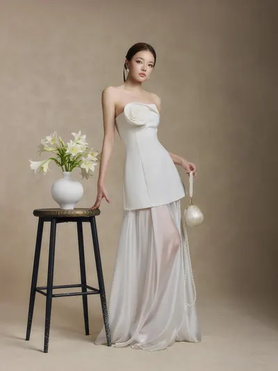 Josephine dress - Pétale de Soie 2