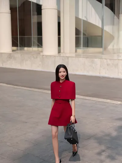 Bowie cape dress 8