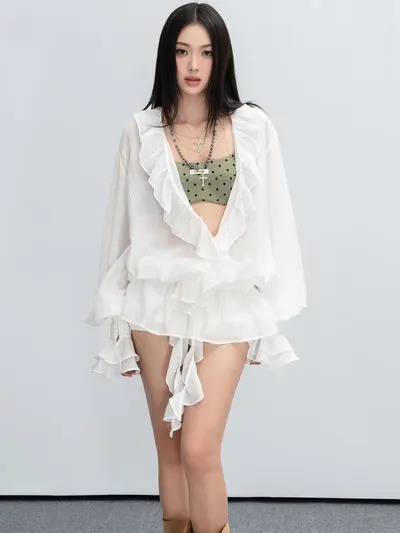 Hoo design Alina White Set with Jem Bra 7