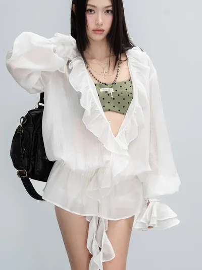 Hoo design Alina White Set with Jem Bra 5
