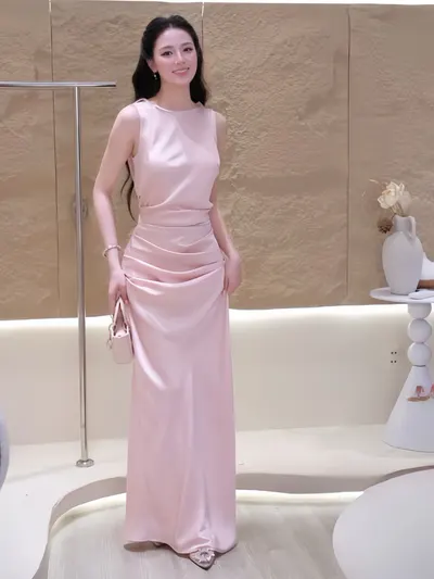 Ethereal Dress Pink 5