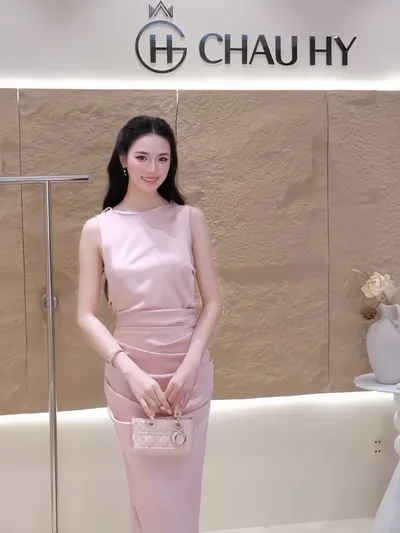Ethereal Dress Pink 6