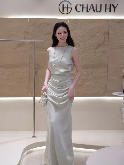 Ethereal Dress Green 9