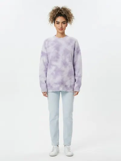 COATOVER Tie Dye Wool Sweater 4