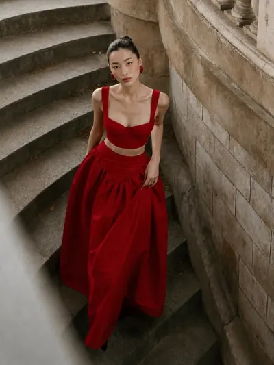 Scarlet Reverie Set - Red 3