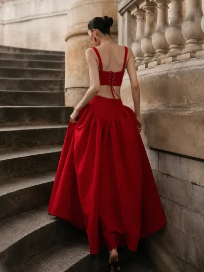 Scarlet Reverie Set - Red 2
