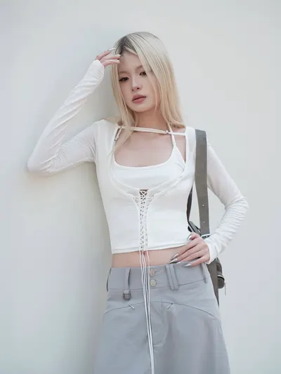 BISOU LONG SLEEVE TOP
DEWDROP PANTS 3