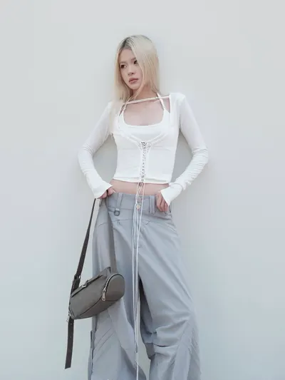 BISOU LONG SLEEVE TOP
DEWDROP PANTS 7