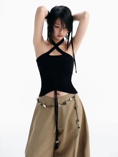 CHERIE HALTER TOP
 LUFT PANTS (CAPPUCCINO) 6