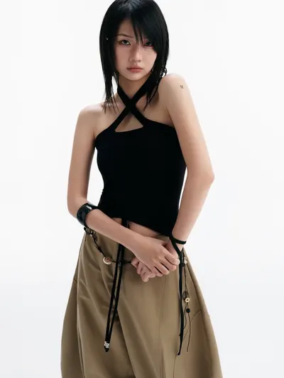 CHERIE HALTER TOP
 LUFT PANTS (CAPPUCCINO) 7