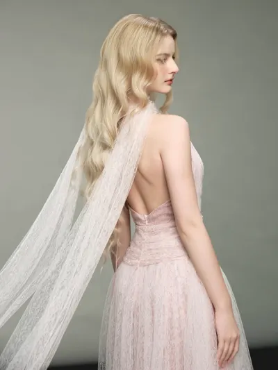 Deliciae lace gown rental 3