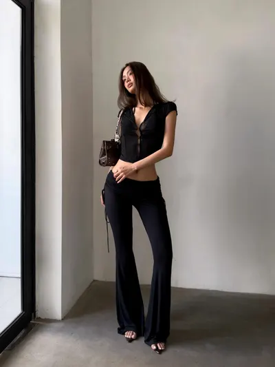 Roselle Top & Raven Pants Set 3