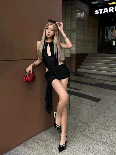Calie Dress - Black 2