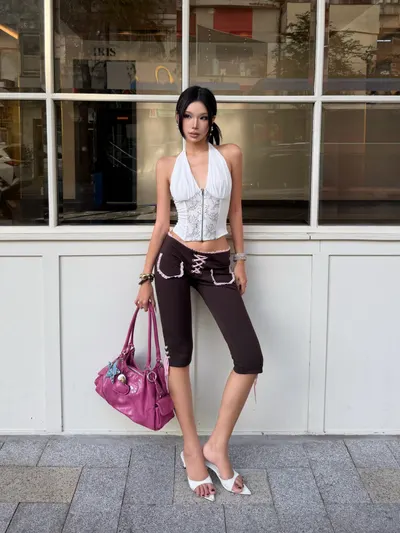 MOSAIC by Feiin - Swan Corset & Choco Pants (S/M) 6
