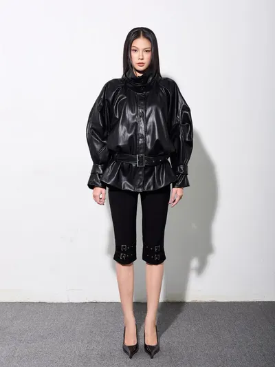 Davon Jacket & Skinny Bermuda Pants 2
