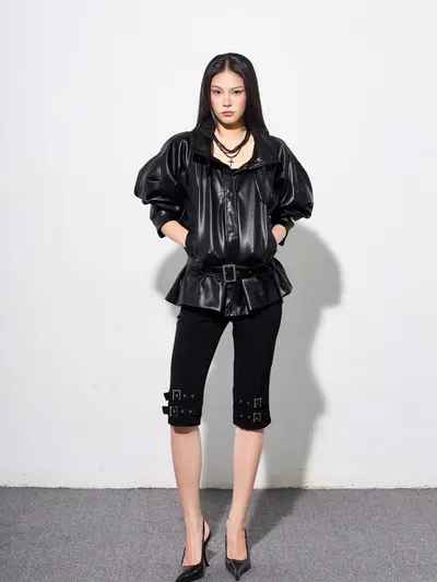 Davon Jacket & Skinny Bermuda Pants 5