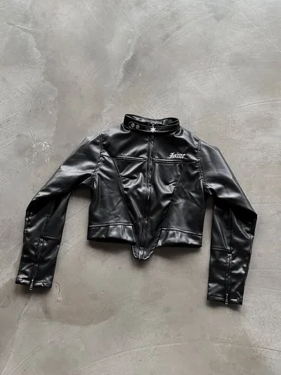 แจ็คเก็ต BASIC LOGO CROPPED JACKET 3