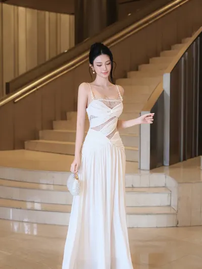 Thao Bibi Brand White Lace Dress 6