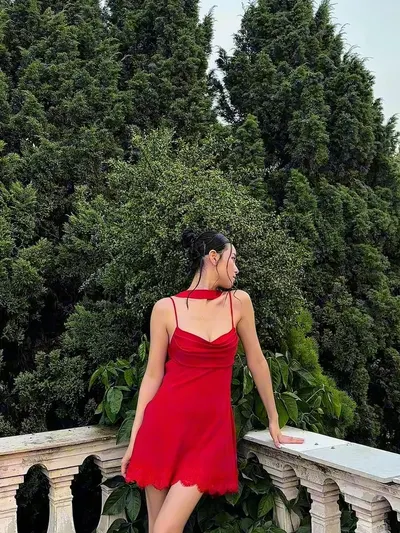 So Dope Club Red Mary Dress 3