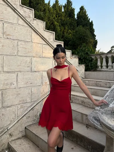 So Dope Club Red Mary Dress 2