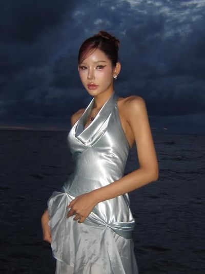 REVERIE Collection - Tiered and Draped Dress